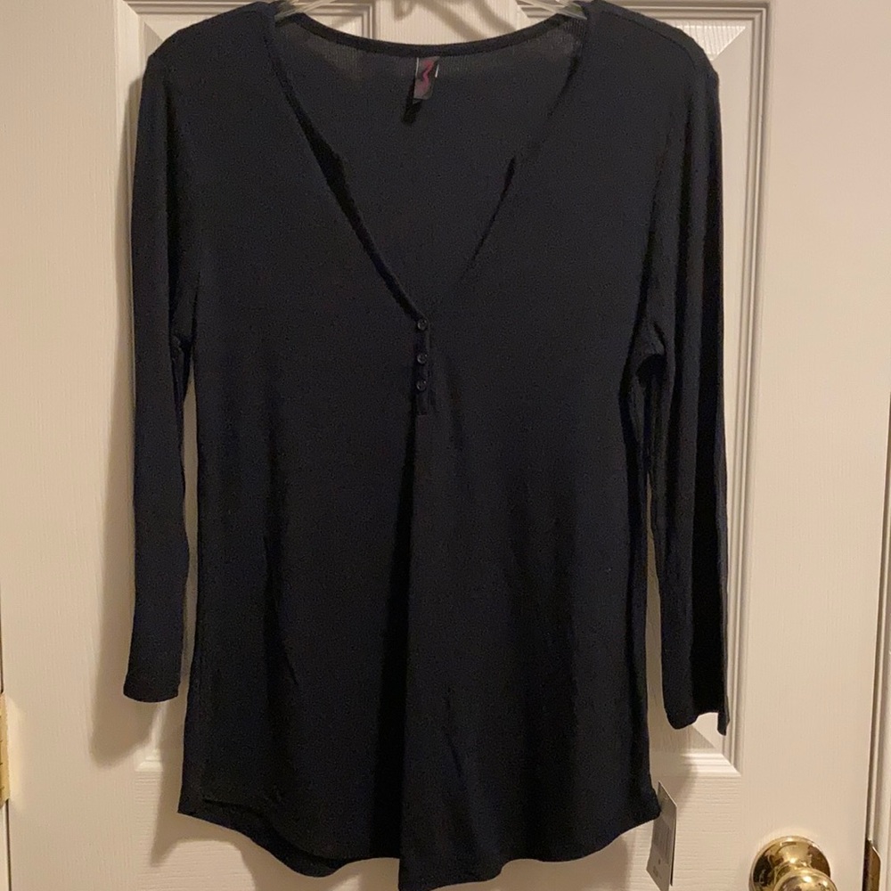 ♥️♥️ Maidenform Women’s Black Sleep Top (size M) NWT